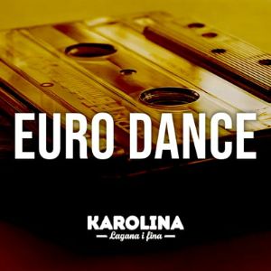 Logotipo de la emisora ​​de radio Karolina Yu Euro Dance