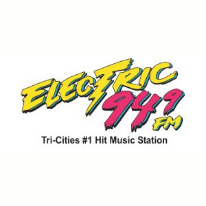 Logotipo de la emisora ​​de radio WAEZ Electric 94.9 FM
