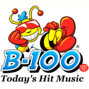 Logo of radio station CKBZ B-100