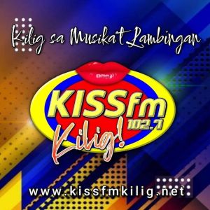 Logo of radio station Kiss FM Kilig