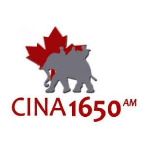 Logo of radio station CINA RADIO 1650 AM
