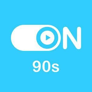 Logo of radio station ON 90s