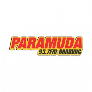 Logo of radio station 93.7 FM Paramuda Radio