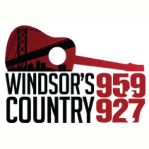 Logo of radio station CJWF Windsor's Country 95.9 & 92.7 FM