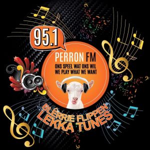 Logotipo de la emisora ​​de radio Perron FM 95.1