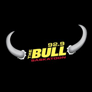 Logotipo de la emisora ​​de radio CKBL 92.9 The Bull
