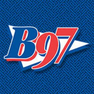 Logotipo de la emisora ​​de radio B97 - Today's Best Music