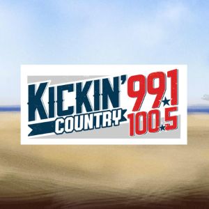 Logo of radio station KIKN Kickin' Country 99.1 & 100.5 FM