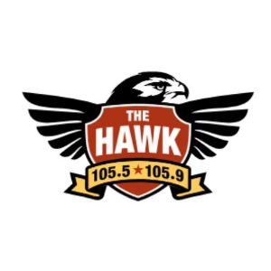 Logo de la station de radio KTHK 105.5 The Hawk