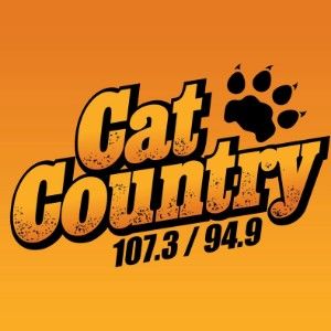 Logo de la station de radio KCIN Cat Country 107.3 & 94.9 FM