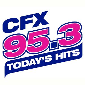 Logo de la station de radio Today's Hits 95.3 CFX