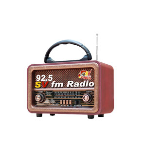 Logo of radio station 92.5 SV FM