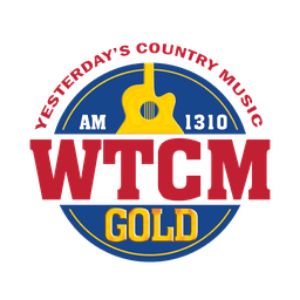 Logo of radio station WTCM Gold