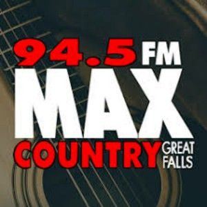 Logo de la station de radio KMON Max Country 94.5 FM