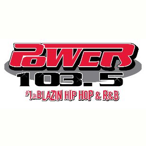 Logo of radio station KVSP Power 103.5 FM