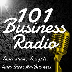 Logotipo de la emisora ​​de radio 101 Business Radio