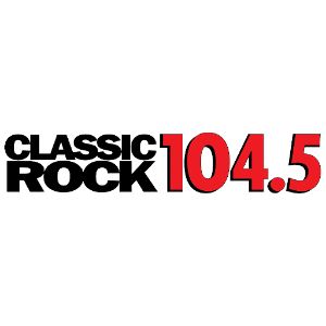 Logo de la station de radio KFXJ Classic Rock 104.5 FM