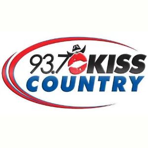 Logo of radio station KSKS 93.7 Kiss Country