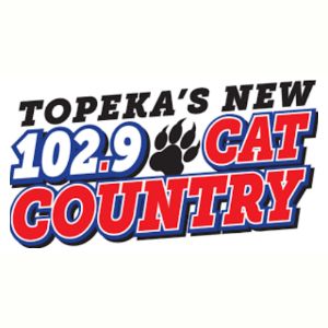 Logo de la station de radio KTOP 102.9 Cat Country