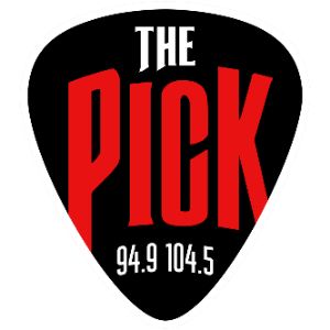 Logotipo de la emisora ​​de radio KPKY 94.9 & 104.5 The Pick