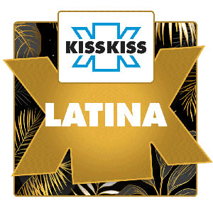 Logo of radio station Kiss Kiss Latina