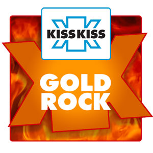 Logo de la station de radio Radio Kiss Kiss Gold Rock