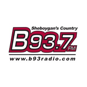 Logo of radio station B93, WBFM 93.7 FM