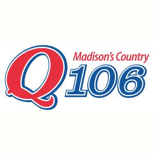 Logotipo de la emisora ​​de radio Q106, WWQM 106.3 FM