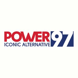 Logo of radio station Power 97, CJKR 97.5 FM