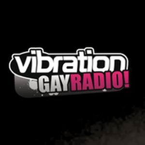 Logotipo de la emisora ​​de radio Vibration Gay Radio