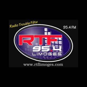 Logo of radio station RTF 95.4 Limoges