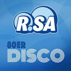 Logo de la station de radio R.SA - 80er Disco