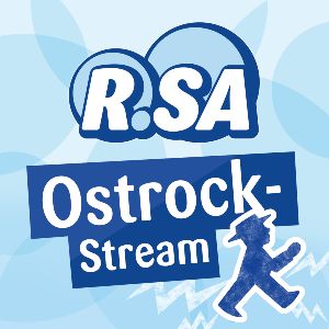 Logotipo de la emisora ​​de radio R.SA - Ostrock