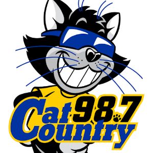Logo de la station de radio WYCT Cat Country 98.7 FM