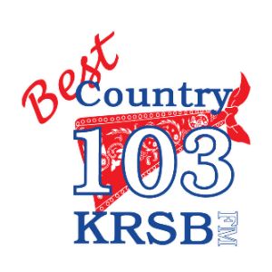 Logo de la station de radio Best Country 103, KRSB 103.1 FM