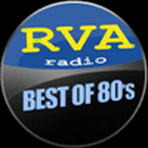 Logotipo de la emisora ​​de radio Radio RVA - Années 80