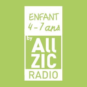 Logotipo de la emisora ​​de radio Allzic Radio - Enfants 4/7 ans