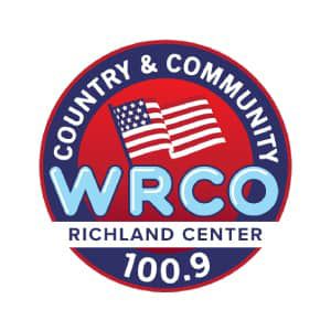 Logo of radio station 100.9 WRCO