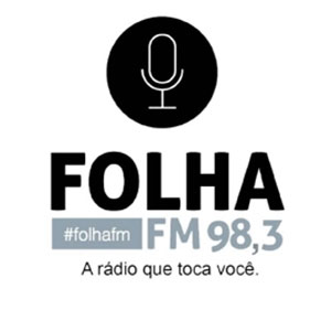 Logo of radio station Folha FM 98,3