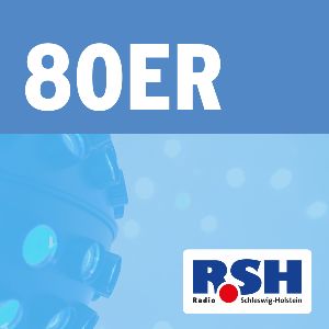 Logo of radio station R.SH 80er