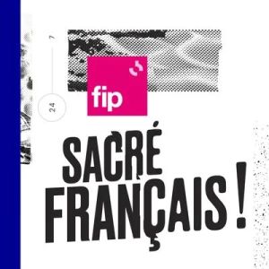 Logotipo de la emisora ​​de radio FIP Sacré Français !