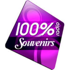 Logo of radio station 100% Souvenirs