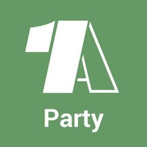 Logo of radio station 1A Party