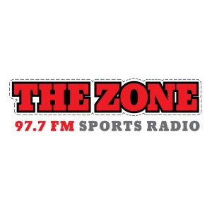 Logo of radio station 97.7 The Zone