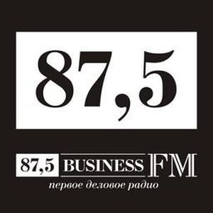 Logo of radio station БИЗНЕС FM (Business FM)