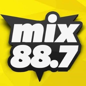 Logo of radio station MIX 88.7 FM