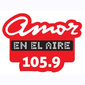 Logo of radio station Amor En El Aire 105.9 FM