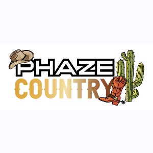 Logo of radio station PHAZE Country