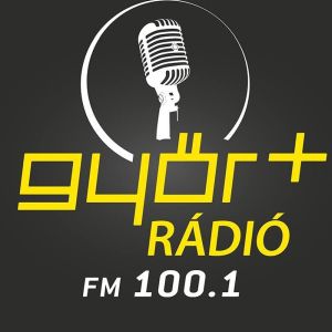 Logo of radio station Győr Plusz Rádió