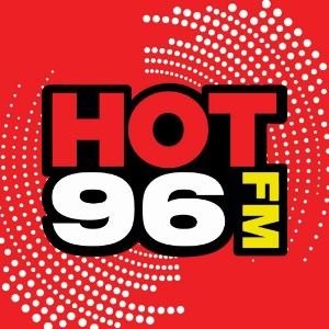 Logotipo de la emisora ​​de radio HOT 96 WSTO-FM
